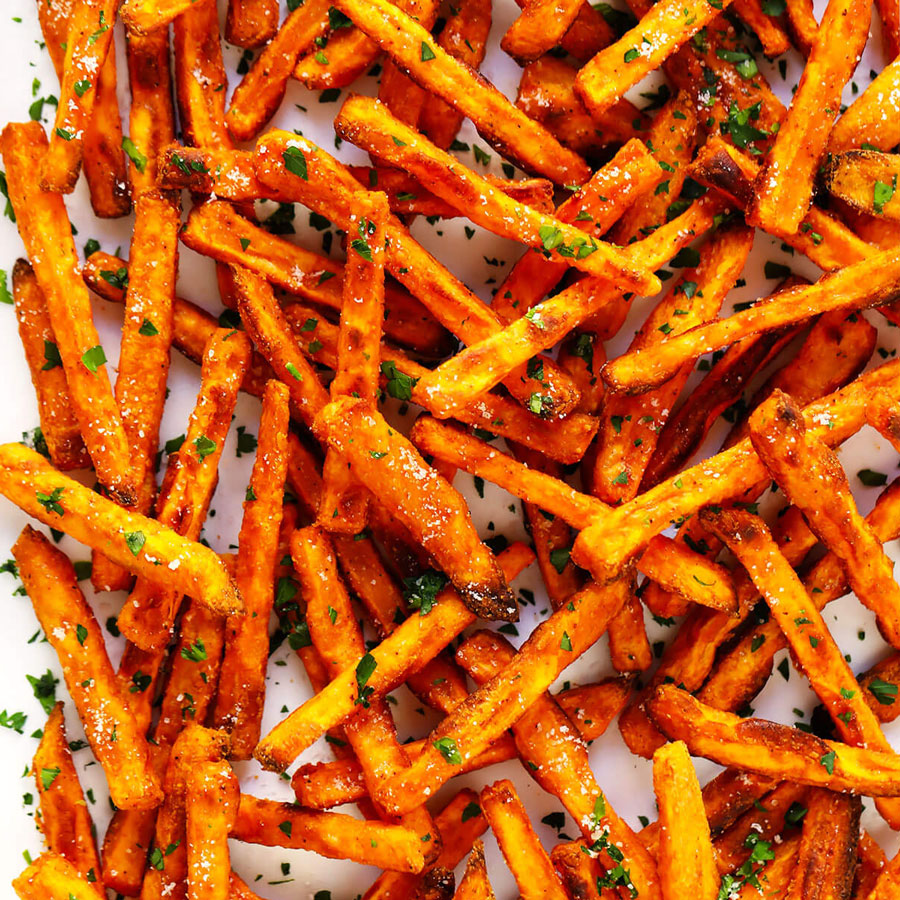 The best baked sweet potato fries — Foodilemma